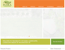 Tablet Screenshot of floralandscapes.com